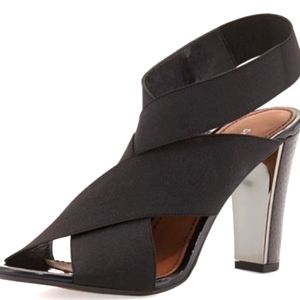 DONALD PLINER STRAPPY HIGH HEEL SANDALS SZ 7.5